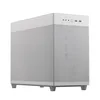 Image de ASUS Prime AP201, MicroATX, 33 litres, Compatible avec radiateurs jusqu'à 360 mm, Peut contenir des Cartes vidéo jusqu'à 338 mm, Panneaux en Maille, Ouverture sans Outils, USB Type-C Avant, Blanc