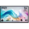 Image de MSI Pro MP165 E6 Écran Portable 15.6" Full HD - Dalle IPS 1920x1080, 60Hz, 4 ms, Haut-parleurs et Micro intégré, HDMI 2.0b, USB Type-C (PD 15W), Compatible VESA, Noir