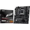 Image de MSI PRO A620AM-B EVO Carte mère, Micro-ATX, prend en charge les processeurs AMD Ryzen 9000/8000/7000, AM5   DDR5 Memory Boost (6800+ MT/s OC), 1 x PCIe 4.0 x16, 1 x M.2 Gen4