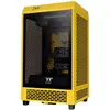Image de Thermaltake The Tower 200 Mini-tower Gaming-behuizing Geel 2 voorgeïnstalleerde ventilators