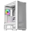 Image de S380 TG ARGB | Mid Tower Chassis | 360mm Single Frame ARGB Lüfter-System & 1 120mm ARGB Lüfter vorinstalliert | GPU-Halterung | Snow