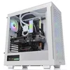 Image de Thermaltake V350 TG ARGB Air Snow White | Châssis PC | Boîtier moyen ATX-Tour | Verre trempé 4 mm | 4 ventilateurs y compris | Blanc