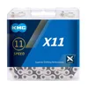 Image de KMC Chaîne X11 11 vitesses (l'emballage peut varier), Silver/Black