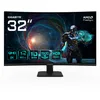 Image de Gigabyte GS32QCA 31,5" Moniteur Gaming Courbé QHD - 2560 x 1440, 180Hz, 1ms, 250 cd/m², FreeSync, HDR Ready, HDMI 2.0, Displayport 1.4