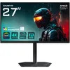 Image de Gigabyte MO27U2 Écran de jeu OLED 4K UHD - 3840 x 2160, 240 Hz, 0,03 ms, 1000 cd/m², écran HDR True Black 400, HDMI 2.1, DisplayPort 1.4