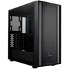 Image de Cooler Master MasterBox 600 Lite Midi-tower PC-behuizing Zwart Zijvenster, Stoffilter