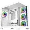 Image de Cooler Master Elite 681 Midi-tower PC-behuizing Wit 4 voorgeïnstalleerde LED-ventilators, Zijvenster