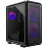 Image de Cooler Master MasterFrame 500 Mesh AR Midi-tower PC-behuizing Zwart 3 voorgeïnstalleerde LED-ventilators, Zijvenster, Stoffilter