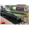 Image de MiniArt 35303 Soviet Railway Lit Plat 16,5-18 t Gris