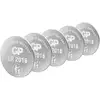 Image de GP Knoopcel CR2016 3 V 5 stuk(s) 90 mAh Lithium GPCR2016STD123C5