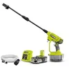 Image de RYOBI - Pistolet haute pression sans fil à batterie 18V ONE+ 22 bars - 182 L - buse 3-en-1 - nettoyeur toute surfaces - tuyaux 6 m avec crépine et filtre intégrés - 1 batterie 2,5 Ah - RY18PW22A-125