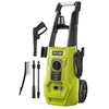 Image de RYOBI - Nettoyeur haute pression 1800 W - 130 bars - 420 L - flexible renforcé acier 5 m - réservoir détergent 0,9 L intégré - lance vario - lance turbo - brosse multi-surfaces - RY130PWA