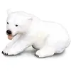 Image de Collecta Figurine De Chiot D'ours Polaire Faisant Du Baby-sitting