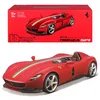 Image de Bburago- May Cheong GROUP-BBURAGO-1/18 Ferrari Signature-Monza SP-1-Rouge-Véhicule pour Enfant dès 14 ans-16909R, 16909R, Motifs et Couleurs Assorties