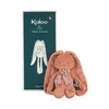 Image de Kaloo - Lapinoo - Pantin Lapin - Peluche Bébé en Velours Côtelé - 35 cm - Couleur Terracotta - Matière très Douce - Boîte Cadeau - Dès la Naissance, K972201