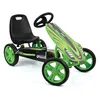 Image de hauck Speedster Kart pour enfants à partir de 4 ans, jusqu'à 50 kg, taille du corps 90 à 110 cm, voiture à pédale, frein à main, siège réglable, marche avant et arrière, entraînement à pédale, pneus