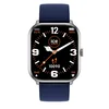 Image de Ice-Watch - ICE smart Silver Navy - Montre connectée argent mixte avec bracelet en silicone - 021412 (1,85")