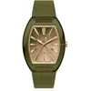 Image de Ice-Watch - ICE boliday women dome plastic Olive green - Montre verte pour femme avec bracelet en silicone - 025181 (Small)