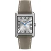 Image de Ice-Watch - ICE smart TKS 2.0 Silver Grey grain - Montre connectée argent pour femme avec bracelet en cuir - 025621 (1.41 pouces / 32mm) - Smartwatch, Suivi des activités physiques et de la santé