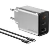Image de ECOFLOW RAPID USB-oplader 65 W USB-C, USB-A Fast Charge Zilver Binnen Snellader, GaN