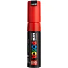 Image de Uni-Ball PC8KR Marqueur Noir, Rouge