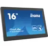 Image de Iiyama ProLite T1624MSC-B1 Touchscreen monitor Energielabel: E (A - G) 39.6 cm (15.6 inch) 1920 x 1080 Pixel 16:9 25 ms HDMI, Audio-Line-out, USB-A 2.0 IPS LCD