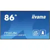 Image de Iiyama ProLite LH8665UHSB-B1 Digital Signage display Energielabel: E (A - G) 218.4 cm (86 inch) 3840 x 2160 Pixel Anti-burn-in-functie, Media...