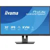 Image de Iiyama XUB3297QSNP-B1 LCD-monitor Energielabel F (A - G) 81.3 cm (32 inch) 2560 x 1440 Pixel 16:9 1 ms HDMI, DisplayPort, USB-C, USB-A 3.2 Gen 1, RJ45 IPS LED