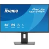 Image de iiyama Prolite XB2497HSN-B1 Moniteur LED IPS 60,5 cm 23,8" Full HD 100 Hz HDMI DP-in/Out DaisyChain USB3.2 USB-C Dock 65 W RJ45 Slim-Line Réglage de la hauteur Pivot Adaptive Sync Noir
