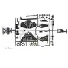 Image de TAMIYA 51528-000 300051528 - TT-02 pièces B - Bras de suspension