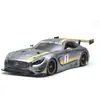 Image de Tamiya 58639 1:10 Mercedes AMG GT3 (TT-02) - Moteur électrique de voiture télécommandé - Modèle de kit de construction - Véhicule sur route - Polycarbonate - Corps non peint - 58639, TAM58639