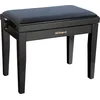 Image de Roland Banc de piano en ébène poli avec assise en velours   Rpb-220Pe