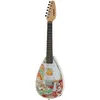 Image de VOX - MK3 MINI MARBLE, guitare électrique échelle réduite 476 mm, forme de goutte, corps en Terentang, poignée en érable et clavier en Purpleheart, couleur marbre