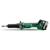 Image de HiKOKI Meuleuse droite GP18DA sans fil (18 V (2 x 5,0 Ah) batterie Li-ion, moteur brushless, pince de serrage Ø : 6 mm, tiges de ponçage Ø max. : 50 mm, vitesse de rotation à vide : 7000-29000