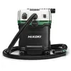 Image de HIKOKI Aspirateur eau et poussière   1200 W, 30 L, classe M, compact et léger, nettoyage manuel du filtre, prise pour outils électriques, antistatique   Idéal pour les chantiers et les ateliers