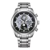 Image de Citizen 32025924 Men's Watch Analogue Eco-Drive Radio, Argent, taille unique, Bracelet