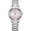 Image de CITIZEN FE1241-71Z Montre à quartz analogique pour femme avec bracelet en acier inoxydable, Rose, Bracelet