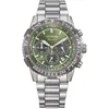 Image de Citizen Montre chronographe Eco-Drive pour homme avec bracelet en acier inoxydable CA4664-60W