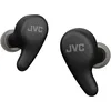 Image de Écouteurs JVC Gumy Premium True Wireless avec réduction de bruit, Bluetooth 5.4,faible latence, autonomie 26 heures et boîtier de charge transparent, USB-C, Olive   HA-A23T-B (Noir)