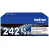 Image de Brother Toner TN-242BKTWIN Origineel 2-pack Zwart 2500 bladzijden TN242BKTWIN