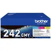 Image de Brother Toner TN-242CMY Origineel Combipack Cyaan, Magenta, Geel 1400 bladzijden TN242CMY