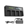 Image de Neewer Chargeur de batterie NP-F x4 avec écran LCD