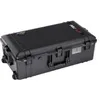 Image de Pelicase valise air 1615 trekpak noire+ mousse à roulettes