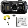 Image de Pentax WG-90 kit avec batterie D-Li92 et dragonne - Noir