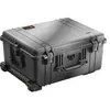 Image de Pelicase valise 1610 noire+ mousse à roulettes