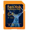 Image de SanDisk Carte UHS-I FHD SDHC " Outdoors " 64 Go