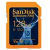Image de SanDisk Carte UHS-I FHD SDHC " Outdoors " 128 Go