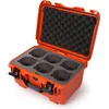 Image de Nanuk Valise 918 avec insert en mousse pour 6 objectifs - Orange
