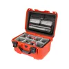 Image de Nanuk Valise 918 avec couvercle organisateur - avec séparateur - Orange - Étui Pro Photo Kit