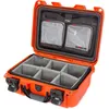 Image de Nanuk Valise 915 avec couvercle organisateur - avec séparateur - Orange - Étui Pro Photo Kit